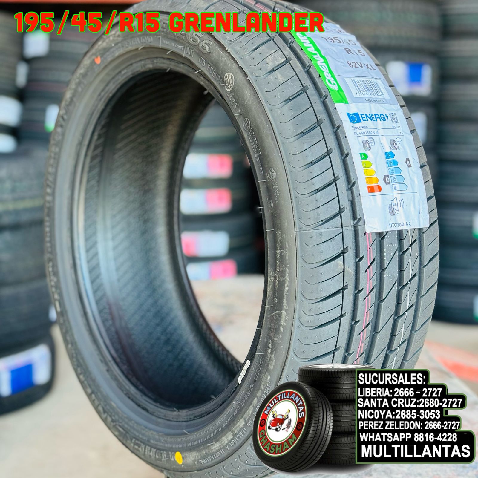 195/45/R15 GRENLANDER